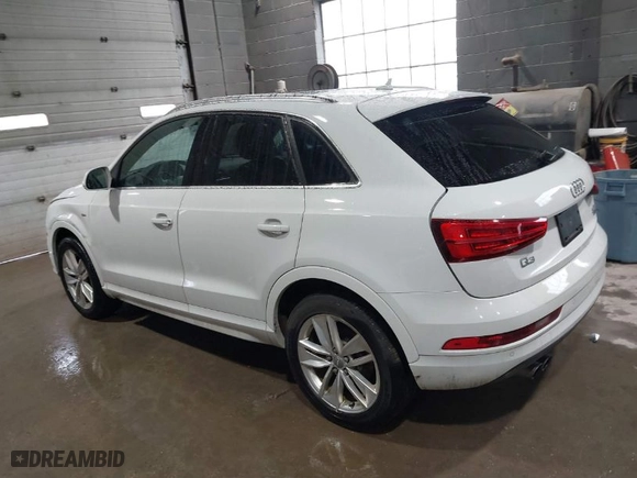 2018 Audi Q3 Premium Plus with VIN WA1JCCFS0JR020715, listed as a IAAI auction lot 41570098 with 88,280 mi miles. Bid and sale history available at carsss.com. Image 3.