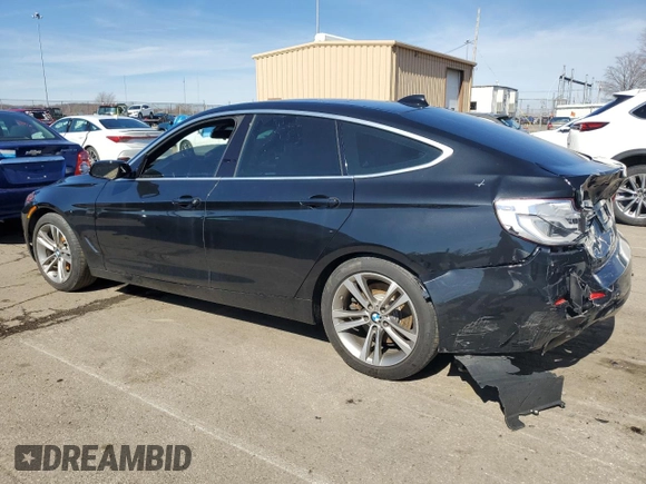 2018 BMW 3 Series 340i xDrive with VIN WBA8Y3C57JG451291, listed as a Copart auction lot 45725545 with 75,492 mi miles and Salvage Title. Bid and sale history available at carsss.com. Image 2.