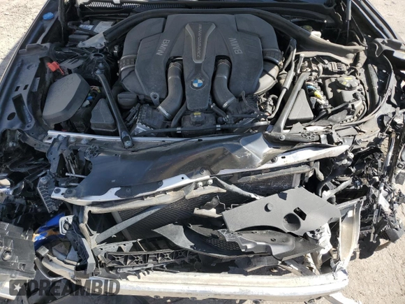 2018 BMW 5 Series M550i xDrive with VIN WBAJB9C55JB049384, listed as a Copart auction lot 54934435 with 79,061 mi miles and Non Repairable. Bid and sale history available at DreamBid. Image 11.