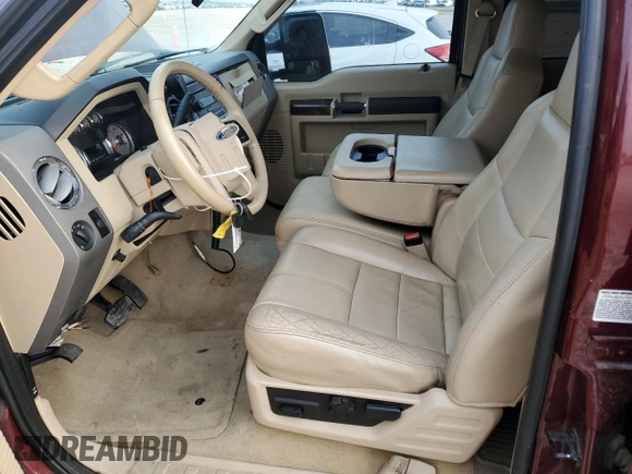 2008 Ford F-350 with VIN 1FTWW32R08EA90223, listed as a Copart auction lot 53132245 with 174,933 mi miles and Salvage title. Bid and sale history available at DreamBid. Image 7.