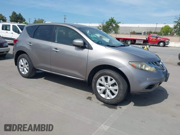 2012 Nissan Murano S with VIN JN8AZ1MU3CW101889, listed as a IAAI auction lot 42109643 with 174,502 mi miles and . Bid and sale history available at carsss.com. Image 1.