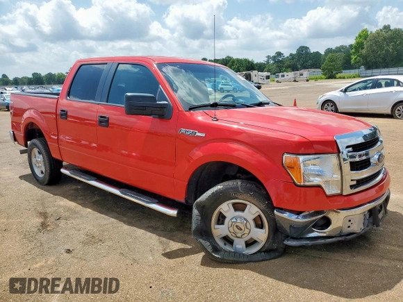 2014 Ford F-150 XL with VIN 1FTFW1CF1EKE85369, listed as a Copart auction lot 61686445 with 86,139 mi miles and Salvage title. Bid and sale history available at DreamBid. Image 4.
