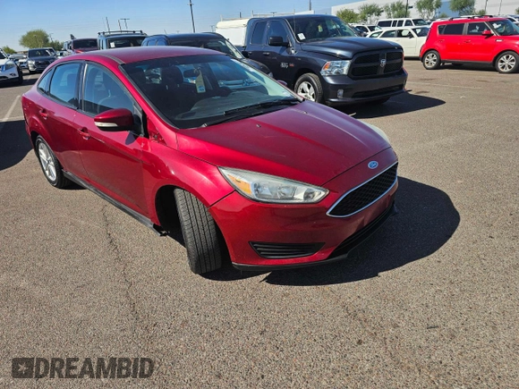 2016 Ford Focus SE with VIN 1FADP3F23GL246059, listed as a Copart auction lot 43484635 with 139,873 mi miles and Clean Title. Bid and sale history available at carsss.com. Image 1.