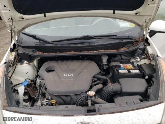 2013 Kia Rio LX with VIN KNADM5A32D6186958, listed as a Copart auction lot 49672675 with 65,342 mi miles and Salvage Title. Bid and sale history available at carsss.com. Image 11.