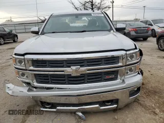 2014 Chevrolet Silverado 1500 LTZ with VIN 1GCVKSEC9EZ244165, listed as a Copart auction lot 80828254 with 137,289 mi miles and Salvage Title. Bid and sale history available at DreamBid. Image 5.