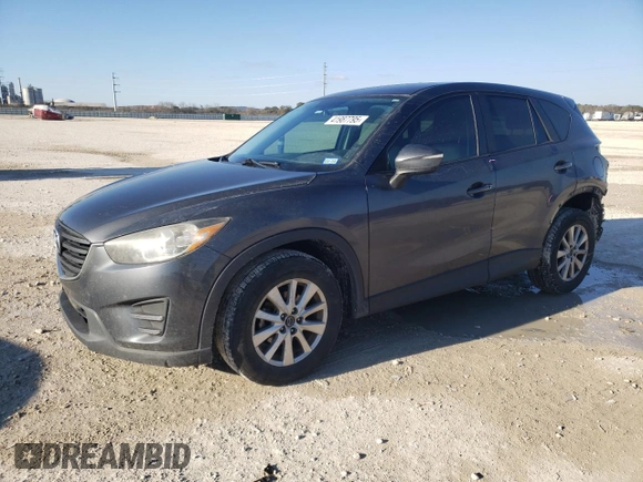2016 Mazda CX-5 Sport with VIN JM3KE2BE9G0650543, listed as a Copart auction lot 41987795 with 163,528 mi miles and Salvage Title. Bid and sale history available at carsss.com. Image 1.
