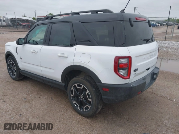 2024 Ford Bronco Sport Outer Banks z VIN 3FMCR9C66RRE99306, wystawiony jako IAAI lot #42293007 z przebiegiem 6 492 mil mil oraz . Historia ofert i sprzedaży dostępna na DreamBid. Obrazek 3.