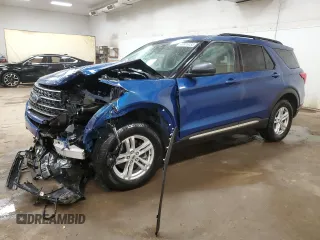 2021 Ford Explorer XLT with VIN 1FMSK8DHXMGB31009, listed as a Copart auction lot 48976155 with 73,960 mi miles and Non Repairable. Bid and sale history available at DreamBid. Image 1.