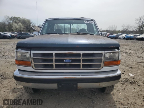 1995 Ford F-250 with VIN 1FTHX25H6SKA12038, listed as a Copart auction lot 51540115 with 278,125 mi miles and Clean title. Bid and sale history available at DreamBid. Image 5.