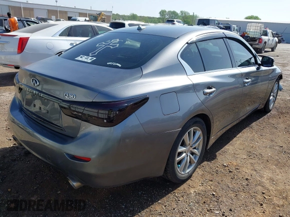 2015 Infiniti Q50 z VIN JN1BV7AP6FM335914, wystawiony jako IAAI lot #42065648 z przebiegiem 192 986 mil mil oraz . Historia ofert i sprzedaży dostępna na DreamBid. Obrazek 4.