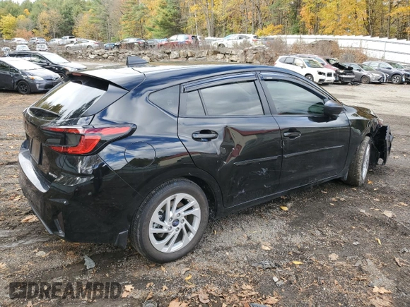 2024 Subaru Impreza with VIN JF1GUABC5R8357372, listed as a Copart auction lot 76237704 with 5,668 mi miles and Salvage Title. Bid and sale history available at carsss.com. Image 3.