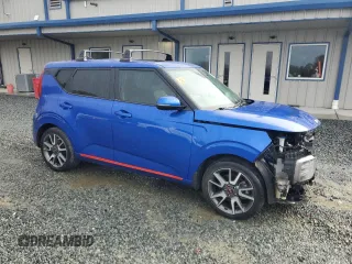 2021 Kia Soul Turbo with VIN KNDJ53AF1M7740728, listed as a Copart auction lot 81452354 with Not Provided miles and Salvage Title. Bid and sale history available at DreamBid. Image 4.
