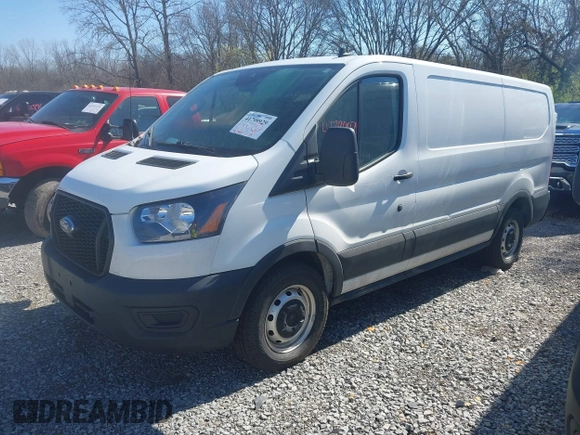 2021 Ford Transit Cargo with VIN 1FTYE1Y82MKA39767, listed as a IAAI auction lot 41799929 with 106,361 mi miles. Bid and sale history available at carsss.com. Image 2.