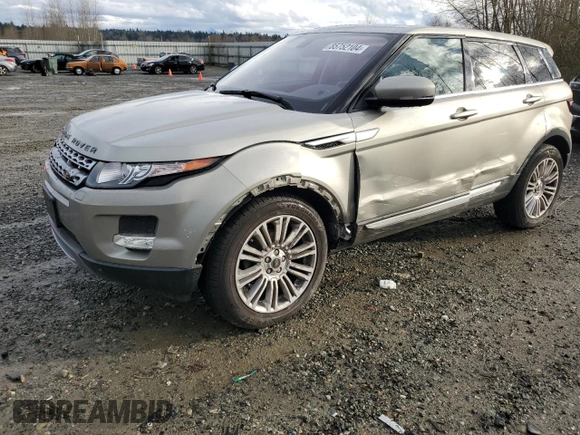 2013 Land Rover Range Rover Evoque Prestige Premium with VIN SALVV2BG4DH716641, listed as a Copart auction lot 85752104 with 69,390 mi miles and Salvage Title. Bid and sale history available at carsss.com. Image 1.