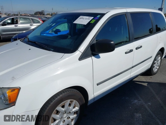 2014 Ram Cargo Van Tradesman with VIN 2C4JRGAG7ER182016, listed as a IAAI auction lot 40917239 with 183,562 mi miles. Bid and sale history available at carsss.com. Image 6.