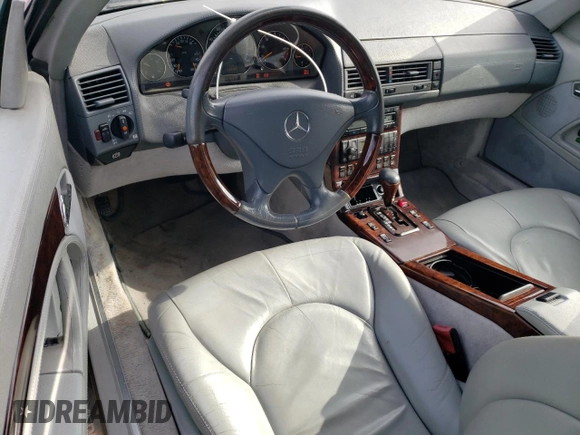 1999 Mercedes-Benz SL with VIN WDBFA76F4XF182318, listed as a Copart auction lot 45552705 with 135,447 mi miles and Clean title. Bid and sale history available at DreamBid. Image 8.