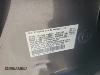 2019 Honda Pilot EX-L with VIN 5FNYF5H57KB003870, listed as a Copart auction lot 49513945 with 79,634 mi miles and Salvage Title. Bid and sale history available at DreamBid. Image 15.