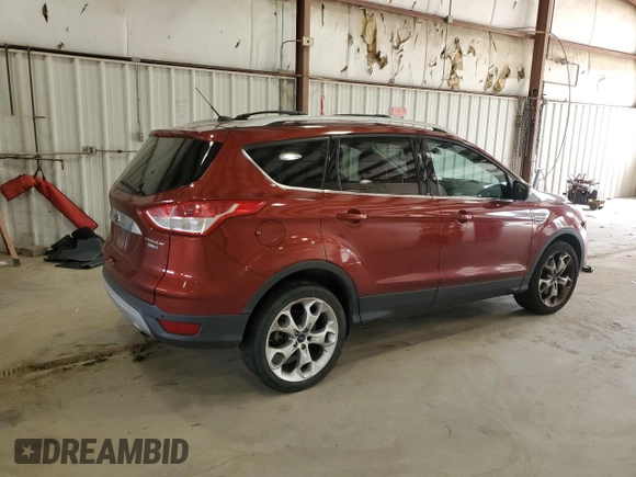 2014 Ford Escape Titanium with VIN 1FMCU9J90EUB52021, listed as a Copart auction lot 51445755 with 122,471 mi miles and Salvage Title. Bid and sale history available at DreamBid. Image 3.