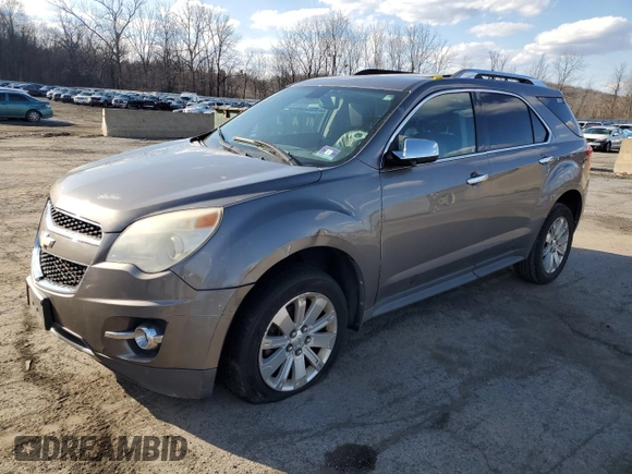 2010 Chevrolet Equinox LTZ z VIN 2CNALFEW9A6239966, wystawiony jako Copart lot #50201295 z przebiegiem 195 470 mil mil oraz Czysty tytuł • Clean title. Historia ofert i sprzedaży dostępna na DreamBid. Obrazek 1.