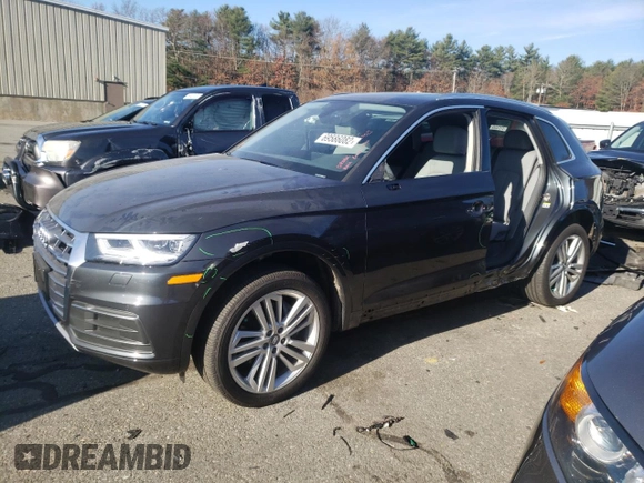 2020 Audi Q5 Premium Plus with VIN WA1BNAFY8L2055974, listed as a Copart auction lot 69586082 with 16,070 mi miles. Bid and sale history available at carsss.com. Image 1.