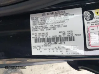 2011 Ford Fusion SE with VIN 3FAHP0HA9BR161919, listed as a IAAI auction lot 41949599 with 260,911 mi miles. Bid and sale history available at carsss.com. Image 9.
