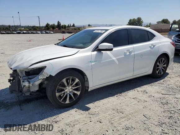 2017 Acura TLX Technology with VIN 19UUB1F50HA001189, listed as a Copart auction lot 63347755 with 185,257 mi miles and Salvage title. Bid and sale history available at DreamBid. Image 1.
