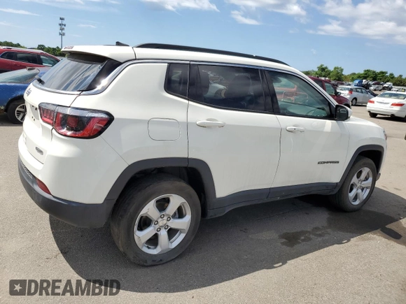 2020 Jeep Compass Latitude z VIN 3C4NJDBB5LT173917, wystawiony jako Copart lot #65556555 z przebiegiem 38 539 mil mil oraz Szkoda całkowita • Salvage title. Historia ofert i sprzedaży dostępna na DreamBid. Obrazek 3.