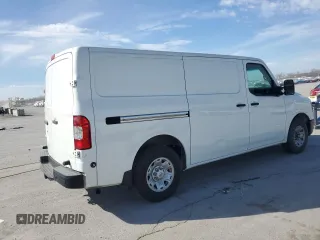 2019 Nissan NV SV with VIN 1N6AF0KY1KN804039, listed as a Copart auction lot 46858085 with 105,479 mi miles and Salvage Title. Bid and sale history available at carsss.com. Image 3.