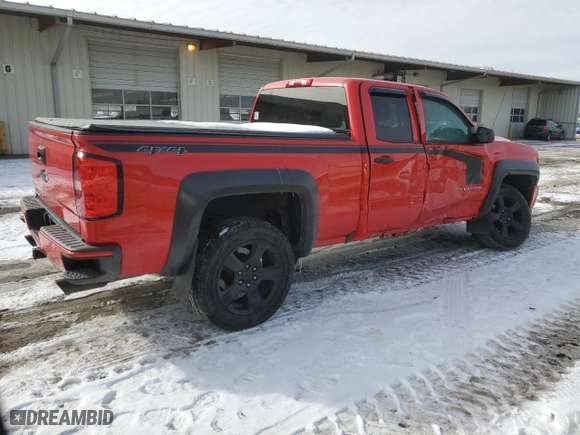 2017 Chevrolet Silverado 1500 Custom with VIN 1GCVKPEC5HZ371562, listed as a Copart auction lot 45990355 with 81,463 mi miles and Salvage Title. Bid and sale history available at carsss.com. Image 3.
