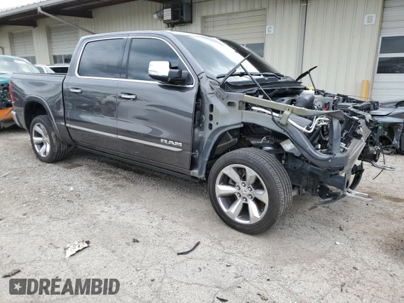 2020 Ram 1500 Limited with VIN 1C6SRFHT0LN104647, listed as a Copart auction lot 69088784 with 37,119 mi miles and Salvage title. Bid and sale history available at DreamBid. Image 4.