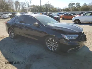2020 Acura TLX with VIN 19UUB1F30LA009445, listed as a Copart auction lot 43421105 with 55,259 mi miles and Salvage Title. Bid and sale history available at carsss.com. Image 4.