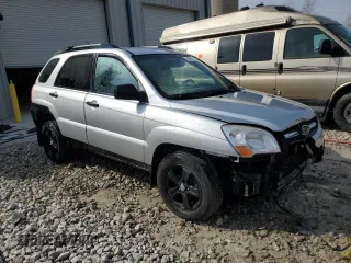 2010 Kia Sportage LX with VIN KNDKG3A4XA7722754, listed as a Copart auction lot 48991575 with 190,149 mi miles and Clean Title. Bid and sale history available at carsss.com. Image 4.