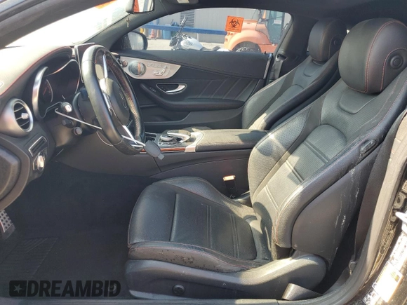 2017 Mercedes-Benz C 43 AMG with VIN WDDWJ6EB4HF517384, listed as a Copart auction lot 67275254 with Not Provided miles and Non Repairable. Bid and sale history available at carsss.com. Image 7.
