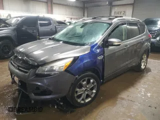 2014 Ford Escape Titanium with VIN 1FMCU9J96EUB44263, listed as a Copart auction lot 50001895 with 242,807 mi miles and Salvage Title. Bid and sale history available at carsss.com. Image 1.