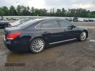2016 Hyundai Equus Signature with VIN KMHGH4JH4GU105044, listed as a Copart auction lot 62558105 with 145,500 mi miles and Salvage title. Bid and sale history available at DreamBid. Image 3.