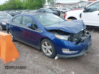 2013 Chevrolet Volt with VIN 1G1RA6E4XDU108751, listed as a IAAI auction lot 42110154 with 184,461 mi miles and . Bid and sale history available at carsss.com. Image 1.