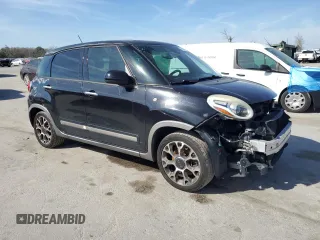 2014 FIAT 500L Trekking with VIN ZFBCFADH2EZ009533, listed as a Copart auction lot 43323265 with 126,887 mi miles and Salvage Title. Bid and sale history available at DreamBid. Image 4.