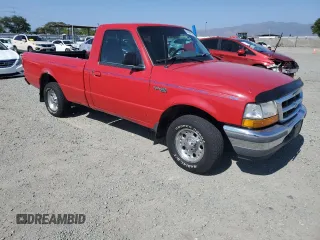 1998 Ford Ranger XL with VIN 1FTYR10CXWUC52056, listed as a Copart auction lot 57692315 with 83,419 mi miles and Clean title. Bid and sale history available at DreamBid. Image 4.