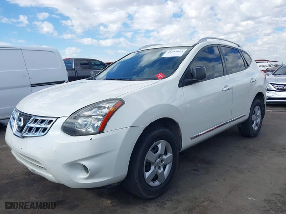 2014 Nissan Rogue Select S with VIN JN8AS5MT2EW618994, listed as a IAAI auction lot 41349643 with 101,596 mi miles. Bid and sale history available at carsss.com. Image 17.