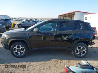2022 Jeep Compass Trailhawk с VIN 3C4NJDDB1NT133835, выставлен на аукционе IAAI как лот 42021773 с пробегом 47 671 миль миль и . История ставок и продаж доступна на DreamBid. Изображение 15.
