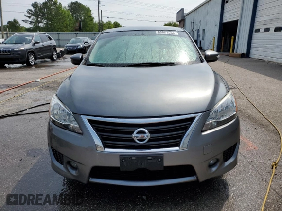 2015 Nissan Sentra SR with VIN 3N1AB7APXFY219407, listed as a Copart auction lot 53062035 with 111,671 mi miles and Salvage Title. Bid and sale history available at DreamBid. Image 5.
