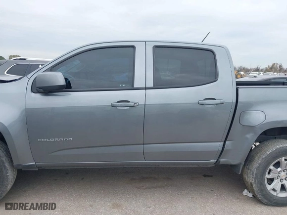 2022 Chevrolet Colorado 2WD LT with VIN 1GCGSCEA7N1293649, listed as a IAAI auction lot 41257494 with 110,905 mi miles. Bid and sale history available at carsss.com. Image 14.