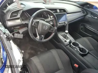 2019 Honda Civic Si with VIN 2HGFC1E50KH707353, listed as a Copart auction lot 44366635 with Not Provided miles and Salvage Title. Bid and sale history available at DreamBid. Image 8.