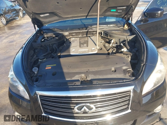 2012 Infiniti M37 with VIN JN1BY1AP0CM333382, listed as a IAAI auction lot 41505002 with 116,338 mi miles. Bid and sale history available at carsss.com. Image 10.