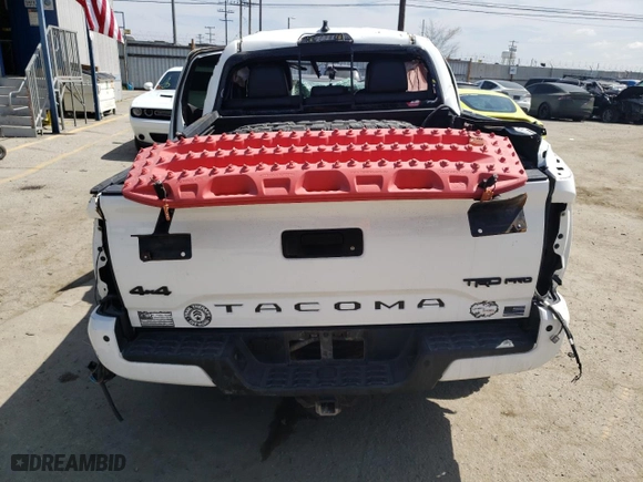 2019 Toyota Tacoma 4WD SR with VIN 5TFCZ5AN3KX210922, listed as a Copart auction lot 42830434 with 1 mi miles and Non Repairable. Bid and sale history available at carsss.com. Image 6.