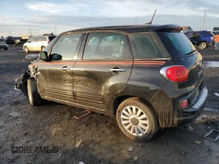 2014 FIAT 500L Easy with VIN ZFBCFABH1EZ001233, listed as a Copart auction lot 87961715 with 88,648 mi miles and Salvage Title. Bid and sale history available at DreamBid. Image 2.