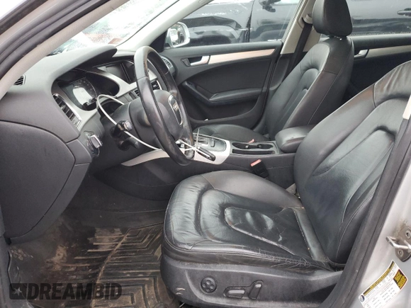 2009 Audi A4 2.0T Prem with VIN WAUVF78K19A189104, listed as a Copart auction lot 85190634 with 208,678 mi miles and Salvage Title. Bid and sale history available at carsss.com. Image 7.