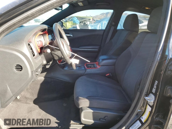 2015 Dodge Charger SXT with VIN 2C3CDXHG8FH769883, listed as a Copart auction lot 87723825 with 81,859 mi miles and Salvage Title. Bid and sale history available at DreamBid. Image 7.