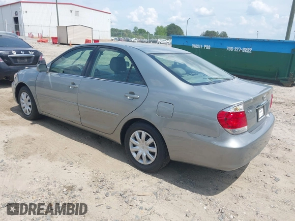 2005 Toyota Camry LE with VIN 4T1BE30K65U617024, listed as a IAAI auction lot 42159097 with 81,766 mi miles and . Bid and sale history available at DreamBid. Image 3.