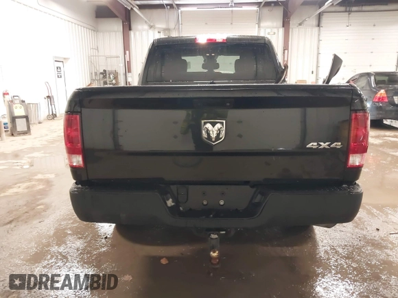 2018 Ram 1500 Express with VIN 1C6RR7FG6JS246610, listed as a IAAI auction lot 41429810 with 107,212 mi miles and . Bid and sale history available at DreamBid. Image 16.